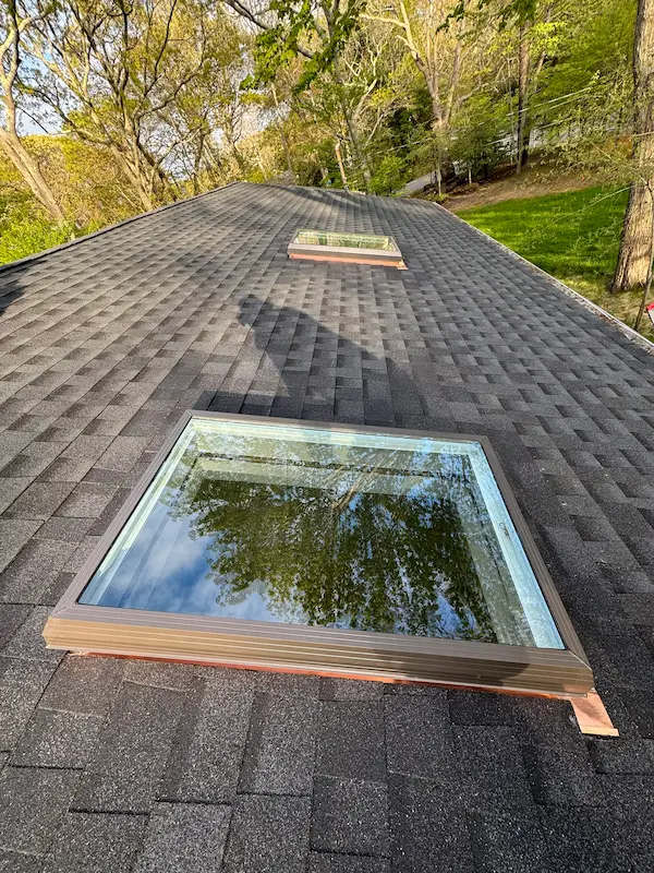 Skylight leak repair